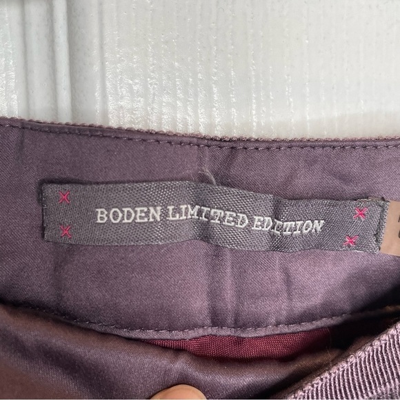 Boden Limited Edition Tweed Wool Blend Boucle Mini Skirt in Black/White/Gray 10 - Picture 7 of 10